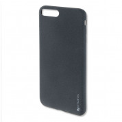4smarts Ultimag Soft Touch Cover Sandburst Case for iPhone 8 Plus, iPhone 7 Plus (black)