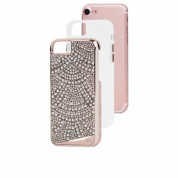 CaseMate Brilliance Case - кейс с висока защита и кристали за iPhone 8, iPhone 7, iPhone 6S, iPhone 6 (златист) 2