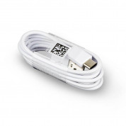 Samsung USB-C to USB Data Cable EP-DN930CWE - кабел за устройства с USB-C порт (110 cm) (бял) (bulk) 2