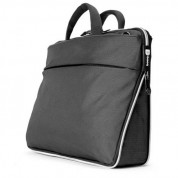 Booq Taipan Super Slim 15 - чанта с дръжки и презрамка за MacBook Pro 15, Pro Retina 15 и мобилни устройства до 15.4 инча (черна) 4