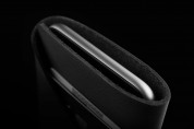 Mujjo Leather Wallet Sleeve - кожен (естествена кожа) калъф с джоб за кредитна карта за iPhone SE (2020), iPhone 8, iPhone 7 (черен) 8