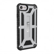 Urban Armor Gear Monarch Platinum - удароустойчив хибриден кейс за iPhone 8, iPhone 7, iPhone 6S, iPhone 6 (сребрист-черен) 2