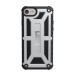 Urban Armor Gear Monarch Platinum - удароустойчив хибриден кейс за iPhone 8, iPhone 7, iPhone 6S, iPhone 6 (сребрист-черен) 2