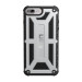 Urban Armor Gear Monarch Platinum - удароустойчив хибриден кейс за iPhone 8 Plus, iPhone 7 Plus (сребрист-черен) 2