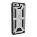 Urban Armor Gear Monarch Platinum - удароустойчив хибриден кейс за iPhone 8 Plus, iPhone 7 Plus (сребрист-черен) 1