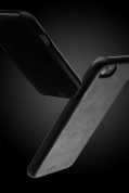 Mujjo Leather Case - кожен (естествена кожа) кейс за iPhone 8, iPhone 7 (черен) 10