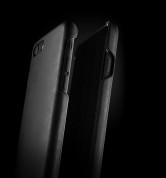 Mujjo Leather Case - кожен (естествена кожа) кейс за iPhone 8, iPhone 7 (черен) 5
