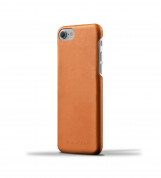 Mujjo Leather Case - кожен (естествена кожа) кейс за iPhone 8, iPhone 7 (кафяв) 1