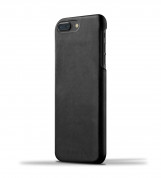 Mujjo Leather Case - кожен (естествена кожа) кейс за iPhone 8 Plus, iPhone 7 Plus (черен) 2
