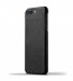 Mujjo Leather Case - кожен (естествена кожа) кейс за iPhone 8 Plus, iPhone 7 Plus (черен) 3