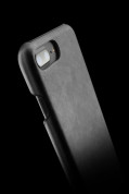 Mujjo Leather Case - кожен (естествена кожа) кейс за iPhone 8 Plus, iPhone 7 Plus (черен) 12