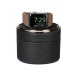 Sena Leather Travel Watch Case - кейс и поставка с възможност за зареждане за Apple Watch (черен) 1