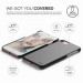 Elago S7 Slim Fit 2 Case + HD Clear Film - поликарбонатов кейс и HD покритие за iPhone 8, iPhone 7 (черен-мат) 2