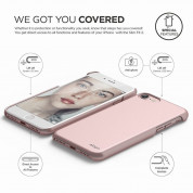 Elago S7 Slim Fit 2 Case Soft Feeling + HD Clear Film - case and screen film for iPhone 8, iPhone 7 (rose gold) 3