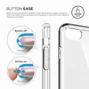 Elago S7 Cushion Case + HD Clear Film - силиконов калъф и HD покритие за iPhone 8, iPhone 7 (прозрачен) 3