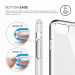 Elago S7 Cushion Case + HD Clear Film - силиконов калъф и HD покритие за iPhone 8, iPhone 7 (прозрачен) 4