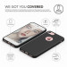 Elago S7 Slim Fit Soft Case + HD Clear Film - тънък силиконов калъф и HD покритие за iPhone 8, iPhone 7 (черен-мат) 3