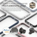 Elago Bumper Case - бъмпер и комплект защитни покрития за дисплея и задната част за iPhone 8, iPhone 7 (черен) 6