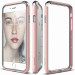 Elago Bumper Case - бъмпер и комплект защитни покрития за дисплея и задната част за iPhone 8, iPhone 7 (розов) 1