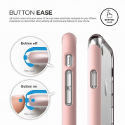 Elago Bumper Case + HD Professional Screen Film and Back Film for iPhone 8, iPhone 7 (lovely pink) 4