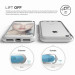 Elago Bumper Case - бъмпер и комплект защитни покрития за дисплея и задната част за iPhone 8, iPhone 7 (бял) 2
