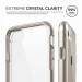Elago Dualistic Case - хибриден кейс (поликарбонат + TPU) и HD покритие за iPhone 8, iPhone 7 (златист) 7