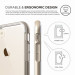 Elago Dualistic Case - хибриден кейс (поликарбонат + TPU) и HD покритие за iPhone 8, iPhone 7 (златист) 5