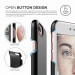 Elago S7 Slim Fit 2 Case + HD Clear Film - поликарбонатов кейс и HD покритие за iPhone 8 Plus, iPhone 7 Plus (черен-мат) 2