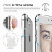 Elago S7 Slim Fit 2 Case + HD Clear Film - поликарбонатов кейс и HD покритие за iPhone 7 Plus (прозрачен) 5