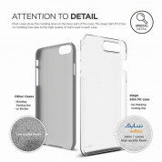 Elago S7 Slim Fit 2 Case + HD Clear Film - поликарбонатов кейс и HD покритие за iPhone 7 Plus (прозрачен) 3