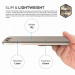 Elago S7 Slim Fit 2 Case + HD Clear Film - поликарбонатов кейс и HD покритие за iPhone 8 Plus, iPhone 7 Plus (златист) 2