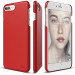 Elago S7 Slim Fit 2 Case + HD Clear Film - поликарбонатов кейс и HD покритие за iPhone 8 Plus, iPhone 7 Plus (червен) 1