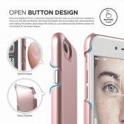 Elago S7 Slim Fit 2 Case + HD Clear Film - поликарбонатов кейс и HD покритие за iPhone 8 Plus, iPhone 7 Plus (розово злато) 1