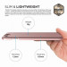 Elago S7 Slim Fit 2 Case + HD Clear Film - поликарбонатов кейс и HD покритие за iPhone 8 Plus, iPhone 7 Plus (розово злато) 6