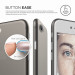 Elago Inner Core Case - тънък полипропиленов кейс (0.4 mm) и HD покритие за iPhone 8 Plus, iPhone 7 Plus (тъмносив) 7