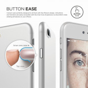 Elago Inner Core Case + HD Professional Screen Film for iPhone 8 Plus, iPhone 7 Plus (white) 6