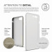 Elago Inner Core Case - тънък полипропиленов кейс (0.4 mm) и HD покритие за iPhone 8 Plus, iPhone 7 Plus (бял) 4