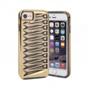 CaseMate Tough Layers Case - кейс с висока защита за iPhone 8, iPhone 7, iPhone 6S, iPhone 6 (златист)