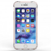 Ballistic Jewel Essence Case - хибриден удароустойчив кейс за iPhone 8, iPhone 7 (прозрачен с черни мотиви) 3