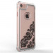 Ballistic Jewel Essence Case - хибриден удароустойчив кейс за iPhone 8, iPhone 7 (прозрачен с черни мотиви) 1