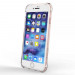 Ballistic Jewel Essence Case - хибриден удароустойчив кейс за iPhone 8, iPhone 7 (прозрачен с черни мотиви) 5