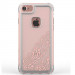 Ballistic Jewel Essence Case - хибриден удароустойчив кейс за iPhone 8, iPhone 7 (прозрачен с розови мотиви) 3
