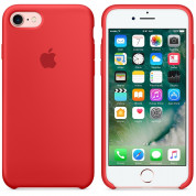 Apple Silicone Case for iPhone SE (2022), iPhone SE (2020), iPhone 8, iPhone 7 (red) 6