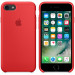 Apple Silicone Case - оригинален силиконов кейс за iPhone SE (2022), iPhone SE (2020), iPhone 8, iPhone 7 (червен) 4