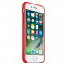 Apple Silicone Case - оригинален силиконов кейс за iPhone SE (2022), iPhone SE (2020), iPhone 8, iPhone 7 (червен) 2