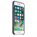 Apple Silicone Case - оригинален силиконов кейс за iPhone SE (2022), iPhone SE (2020), iPhone 8, iPhone 7 (тъмносин) 6