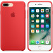 Apple Silicone Case - оригинален силиконов кейс за iPhone 8 Plus, iPhone 7 Plus (червен) 4