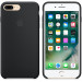 Apple Silicone Case - оригинален силиконов кейс за iPhone 8 Plus, iPhone 7 Plus (черен) 3