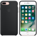 Apple Silicone Case - оригинален силиконов кейс за iPhone 8 Plus, iPhone 7 Plus (черен) 5