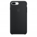 Apple Silicone Case - оригинален силиконов кейс за iPhone 8 Plus, iPhone 7 Plus (черен) 1